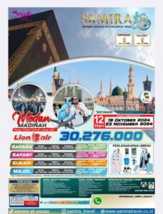 Paket umroh Samira Travel Aceh