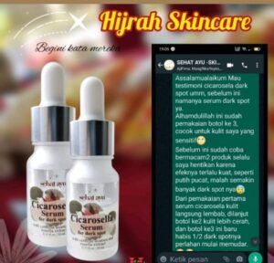 Testimoni Serum sehat Ayu Mumtaz