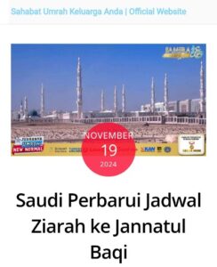 Ziarah ke jannahtul bahi